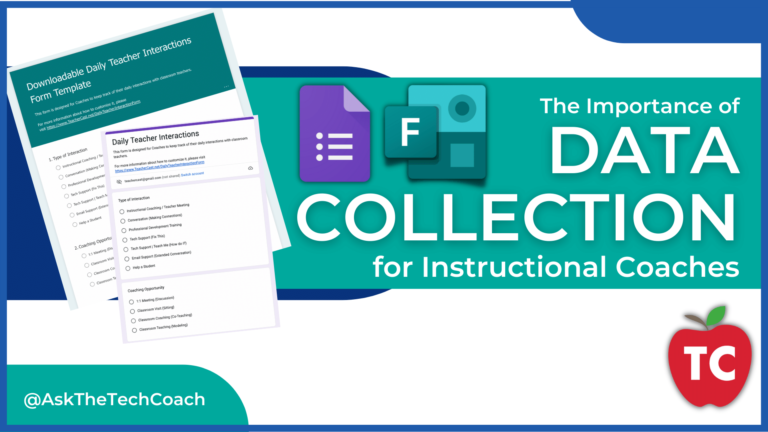 Instructional Coaches Daily Teacher Interaction Tracker