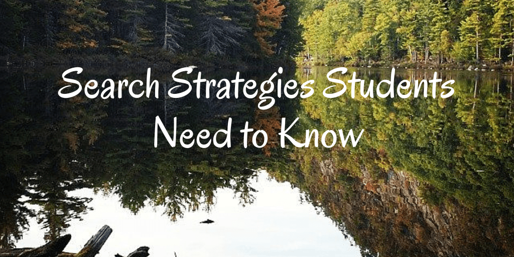 Three Search Techniques Every Teacher and Student Should Try