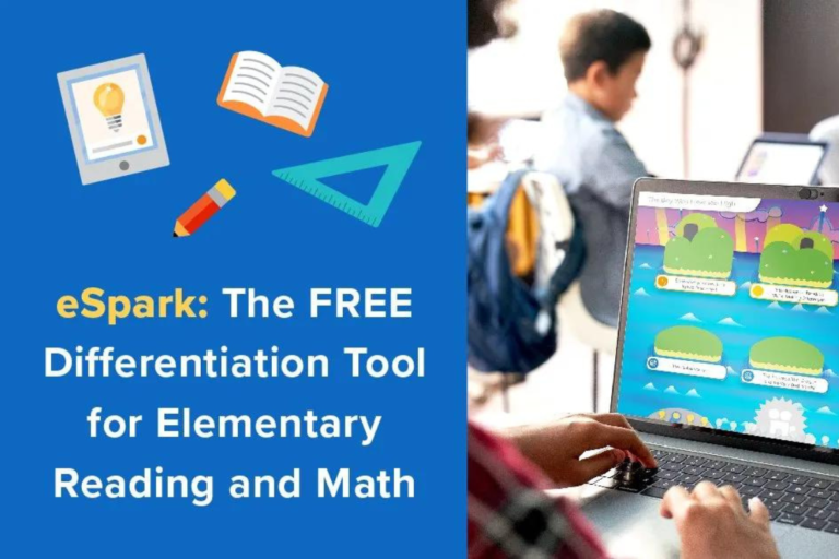 eSpark: The FREE Differentiation Tool for Elementary Reading and Math